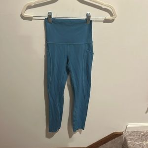 !! Lululemon teal align leggings 25” !!